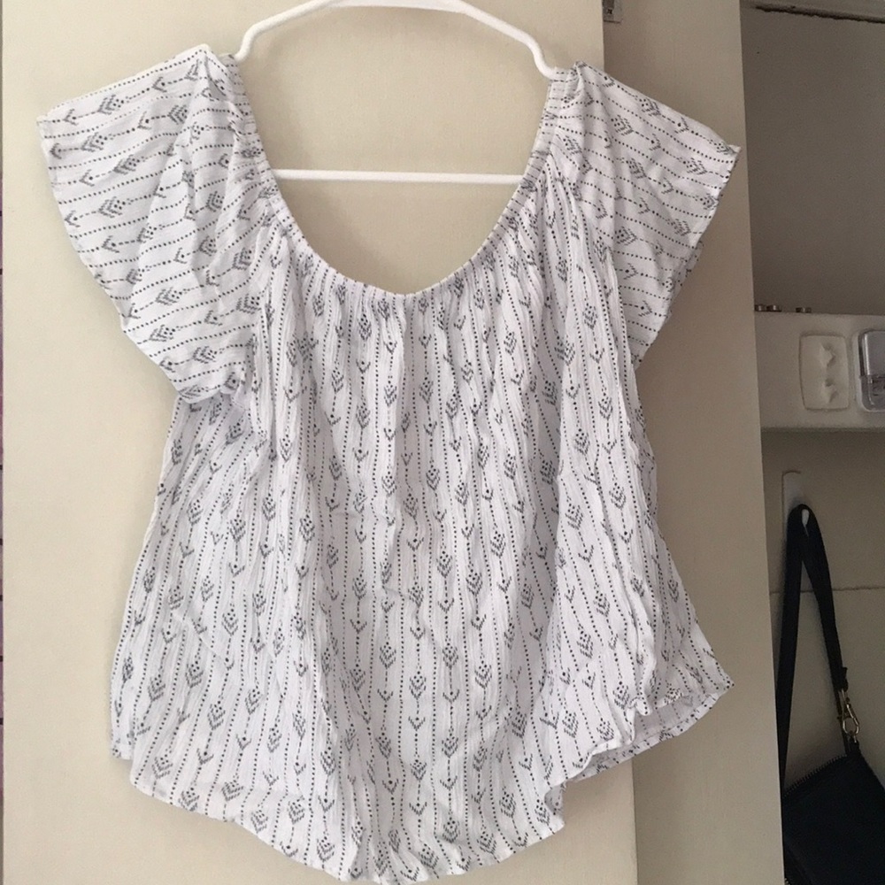 Cute off the shoulder shirt